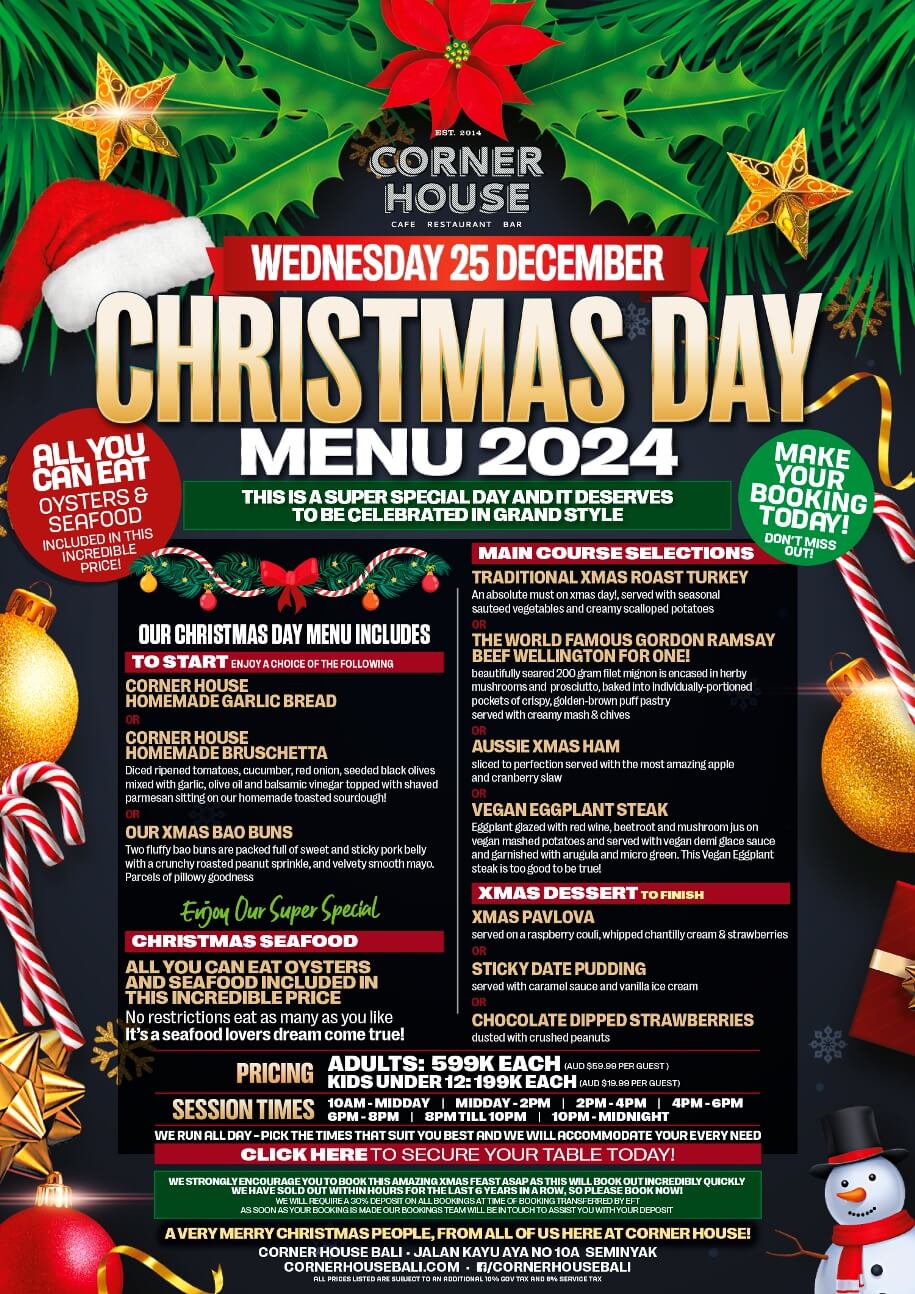 xmas-cornerhouse-bali-christmas-dinner-seminyak-2024