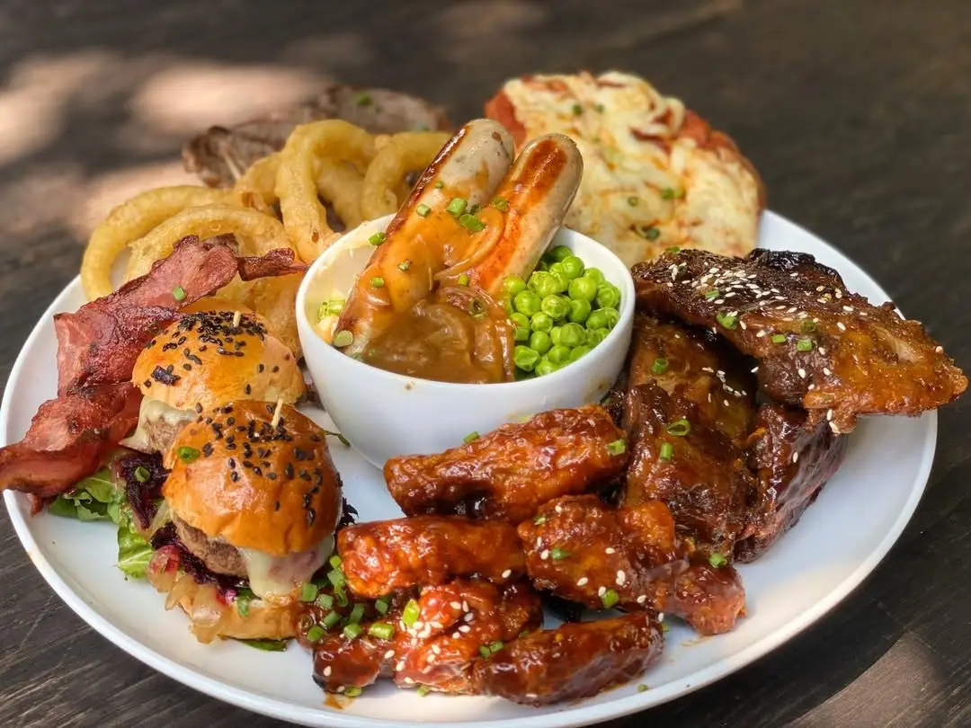 CORNER HOUSE is thrilled to invite you to try our ALL NEW BBQ MEAT PLATTER FOR 2!!!This platter